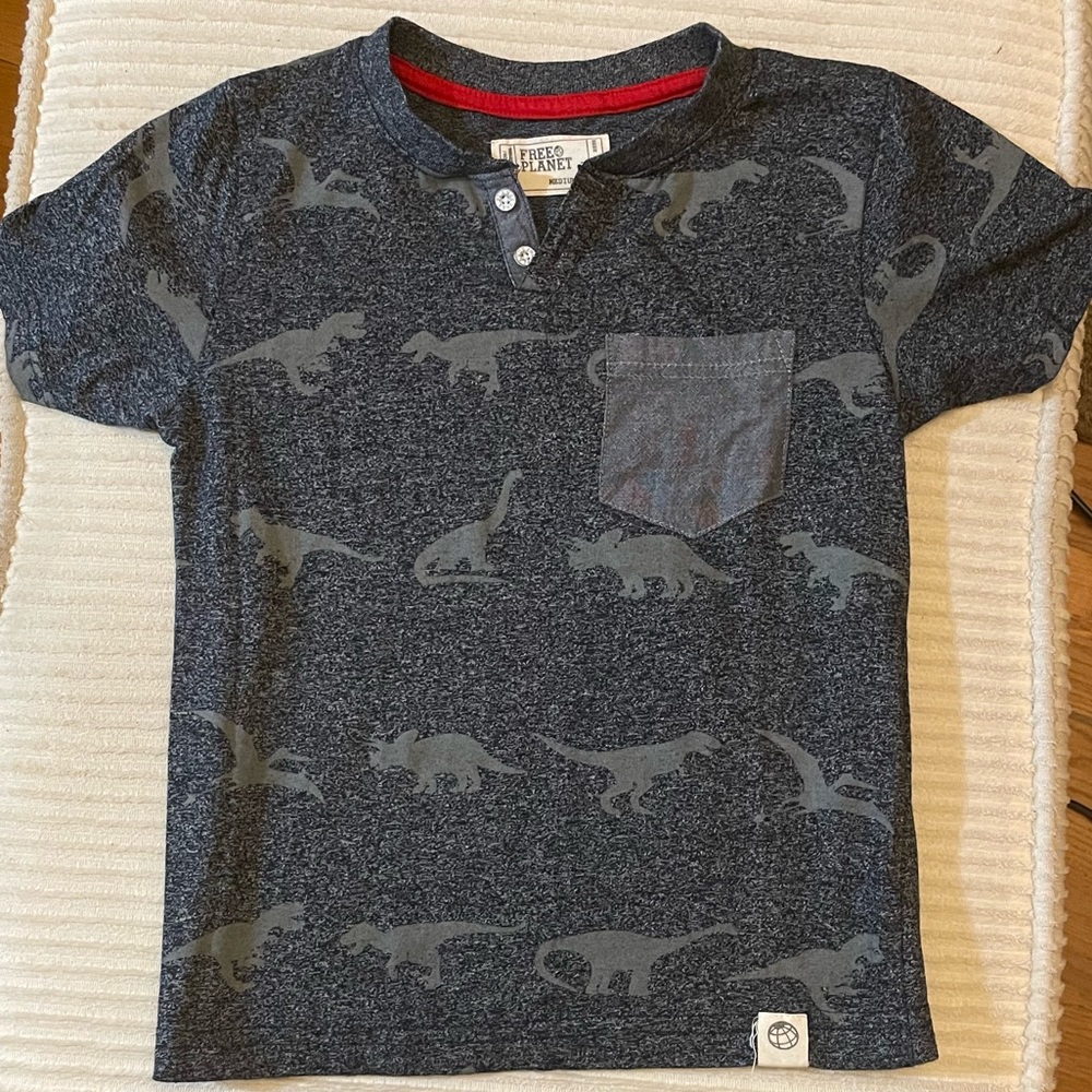 Boys Free Planet dinosaur T-Shirt